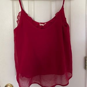 Red Boutique Tank Top